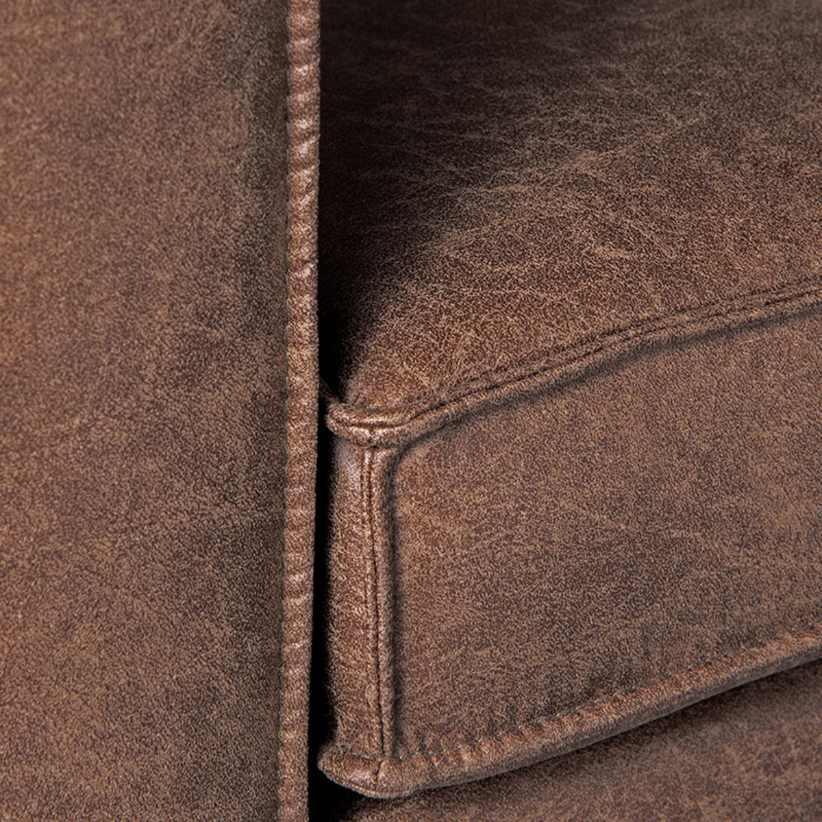 LABEL51 Hoekbank Arezzo – Bruin – Microfiber – 2-Zits + Hoek + 2-Zits
