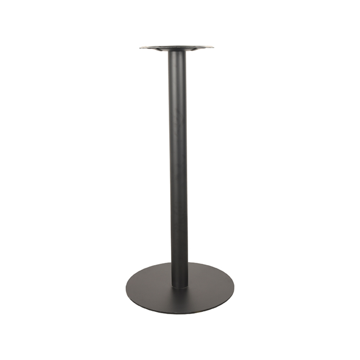 LABEL51 Eetkamertafel Tafelpoot Enkel – Zwart – Metaal – Rond – 108 cm