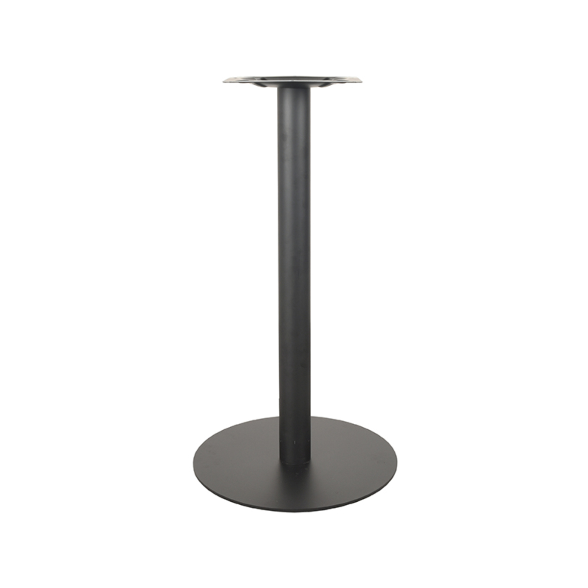 LABEL51 Eetkamertafel Tafelpoot Enkel – Zwart – Metaal – Rond – 92 cm