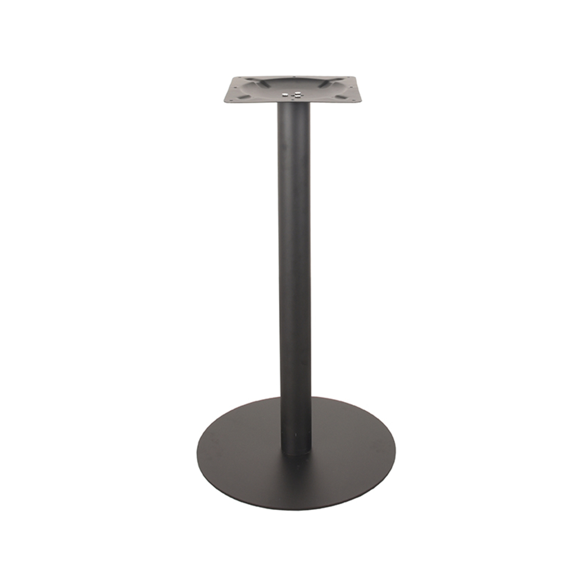 LABEL51 Eetkamertafel Tafelpoot Enkel – Zwart – Metaal – Rond – 92 cm