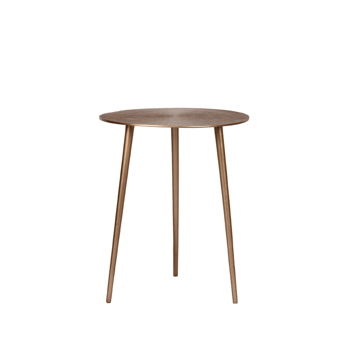 LABEL51 Bijzettafel Nobby – Antiek goud – Metaal – 40 cm