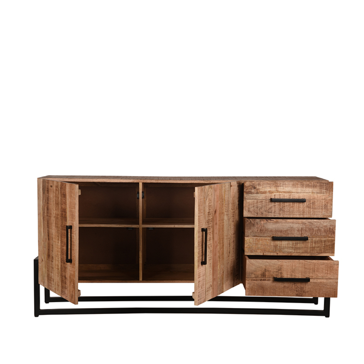 LABEL51 Dressoir Bolivia - Rough - Mangohout - Image 4