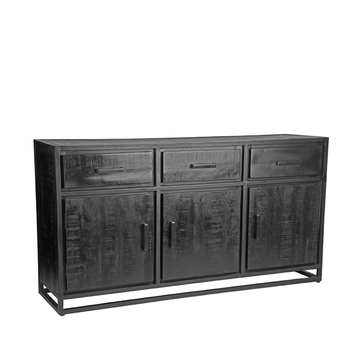 LABEL51 Dressoir Chili – Zwart – Mangohout