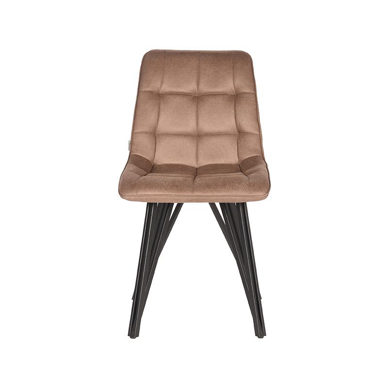 LABEL51 Eetkamerstoel Boaz – Stone – Microfiber