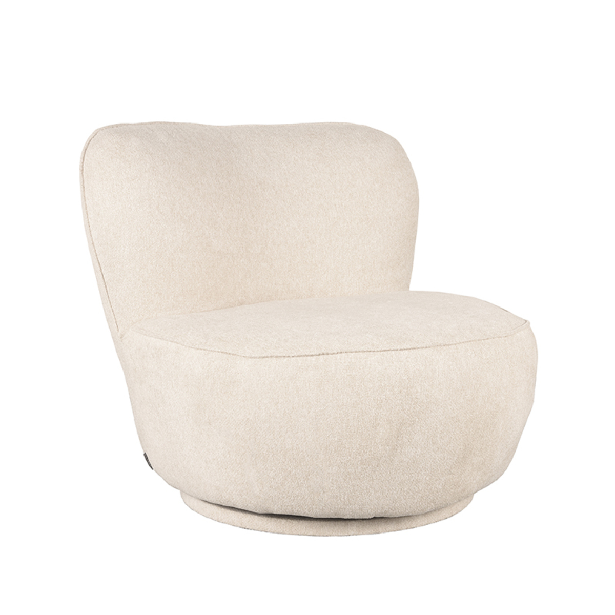 LABEL51 Fauteuil Bunny – Beige – Boucle