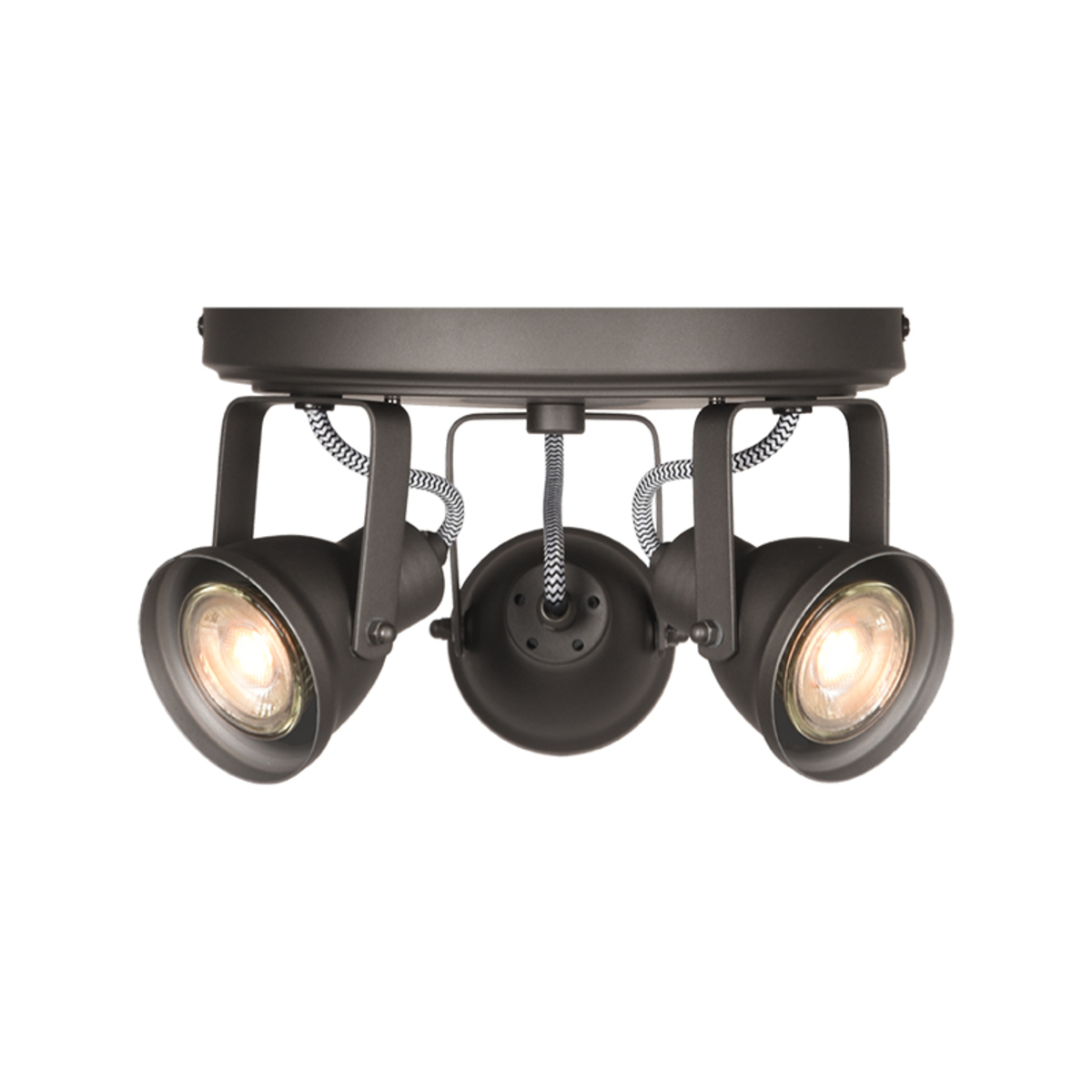 LABEL51 Spot Max led – Grijs – Metaal – 3 Lichts