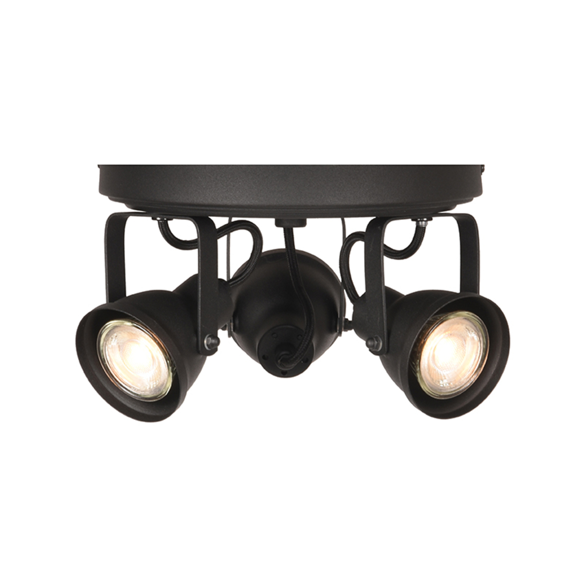 LABEL51 Spot Max led – Zwart – Metaal – 3 Lichts