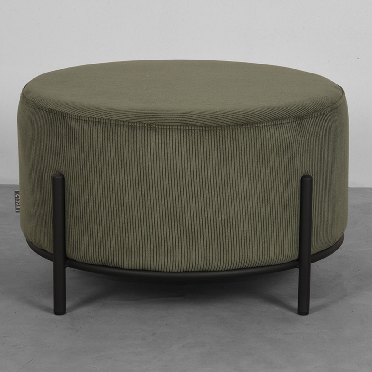 LABEL51 Poef Troy - Forest - Ribcord - XL - Image 5