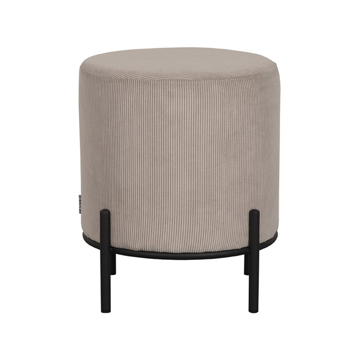 LABEL51 Poef Troy – Naturel – Ribcord – M