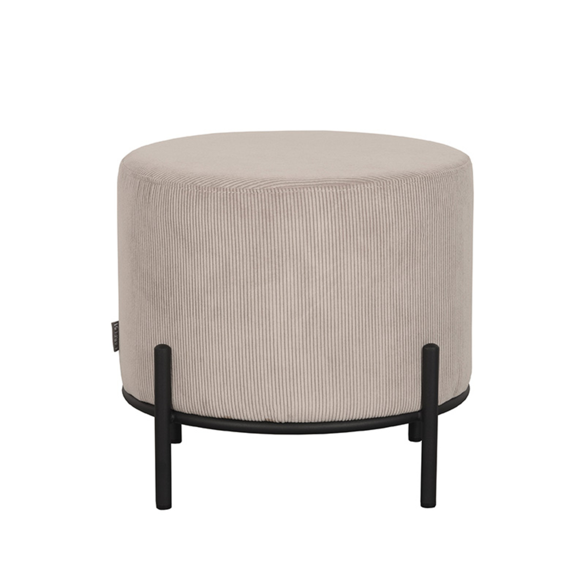 LABEL51 Poef Troy – Naturel – Ribcord – L