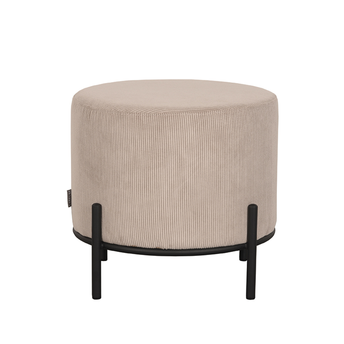 LABEL51 Poef Troy - Naturel - Ribcord - L - Image 3