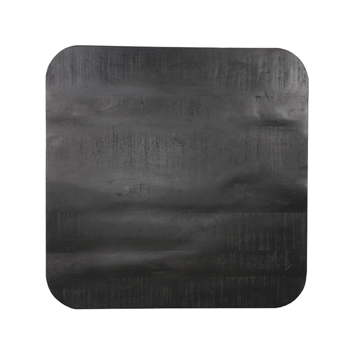 LABEL51 Eetkamertafel Tafelblad Sloppy Edge – Zwart – Mangohout – 70 cm Sloppy