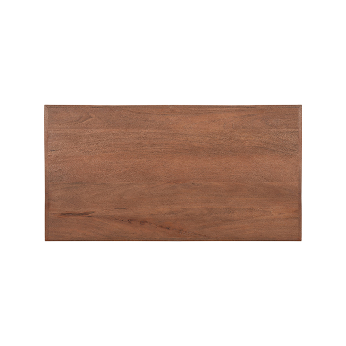 LABEL51 Eetkamertafel Tafelblad Straight Edge – Espresso – Mangohout – 120 cm