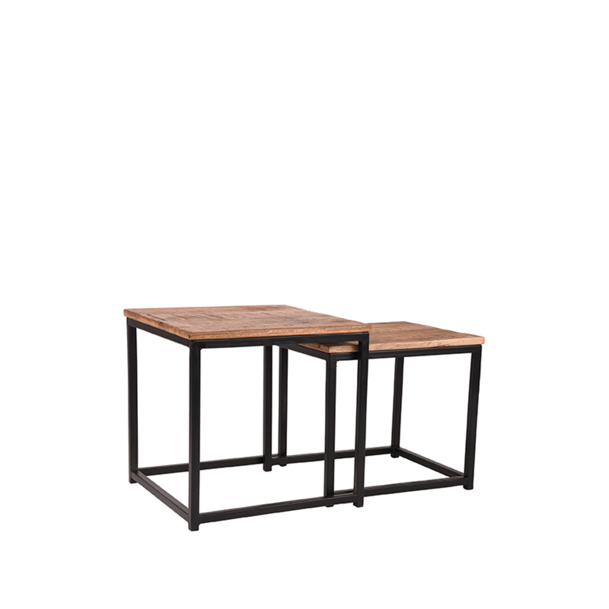 LABEL51 Salontafel Set Twain – Rough – Mangohout