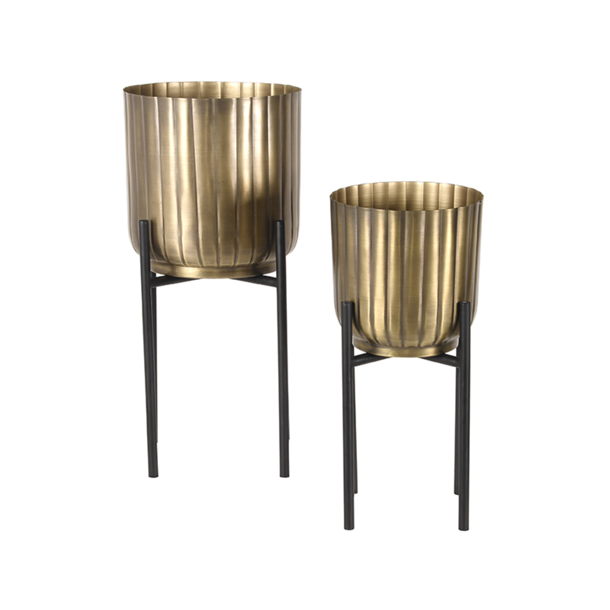 LABEL51 Plantenstandaards – Antiek goud – Metaal