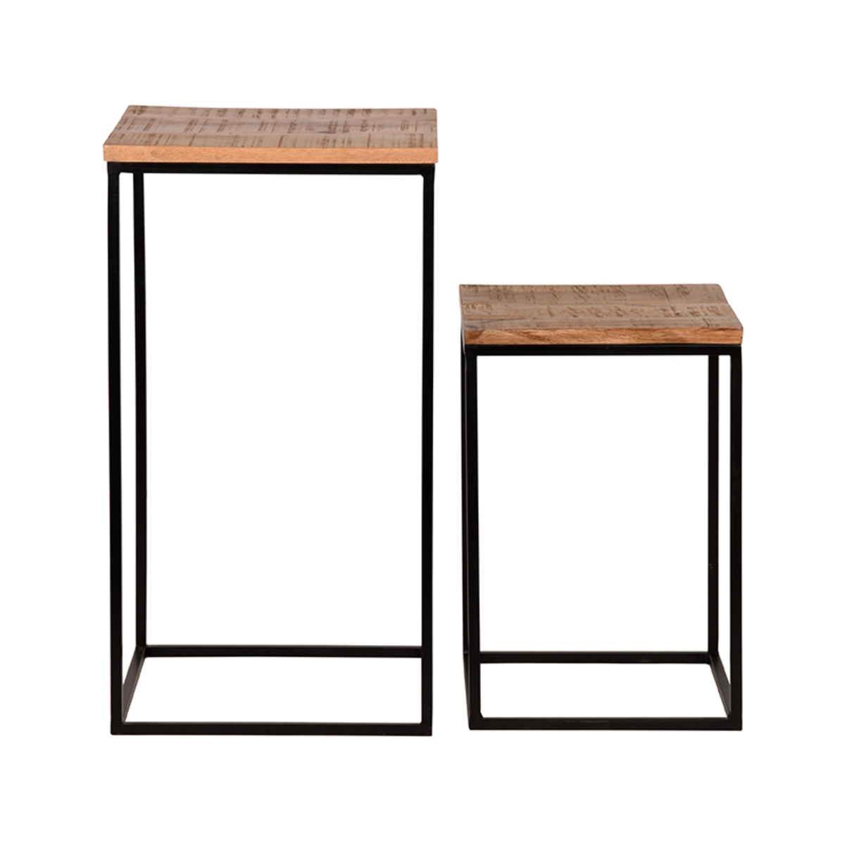 LABEL51 Bijzettafel Vintage – Rough – Mangohout