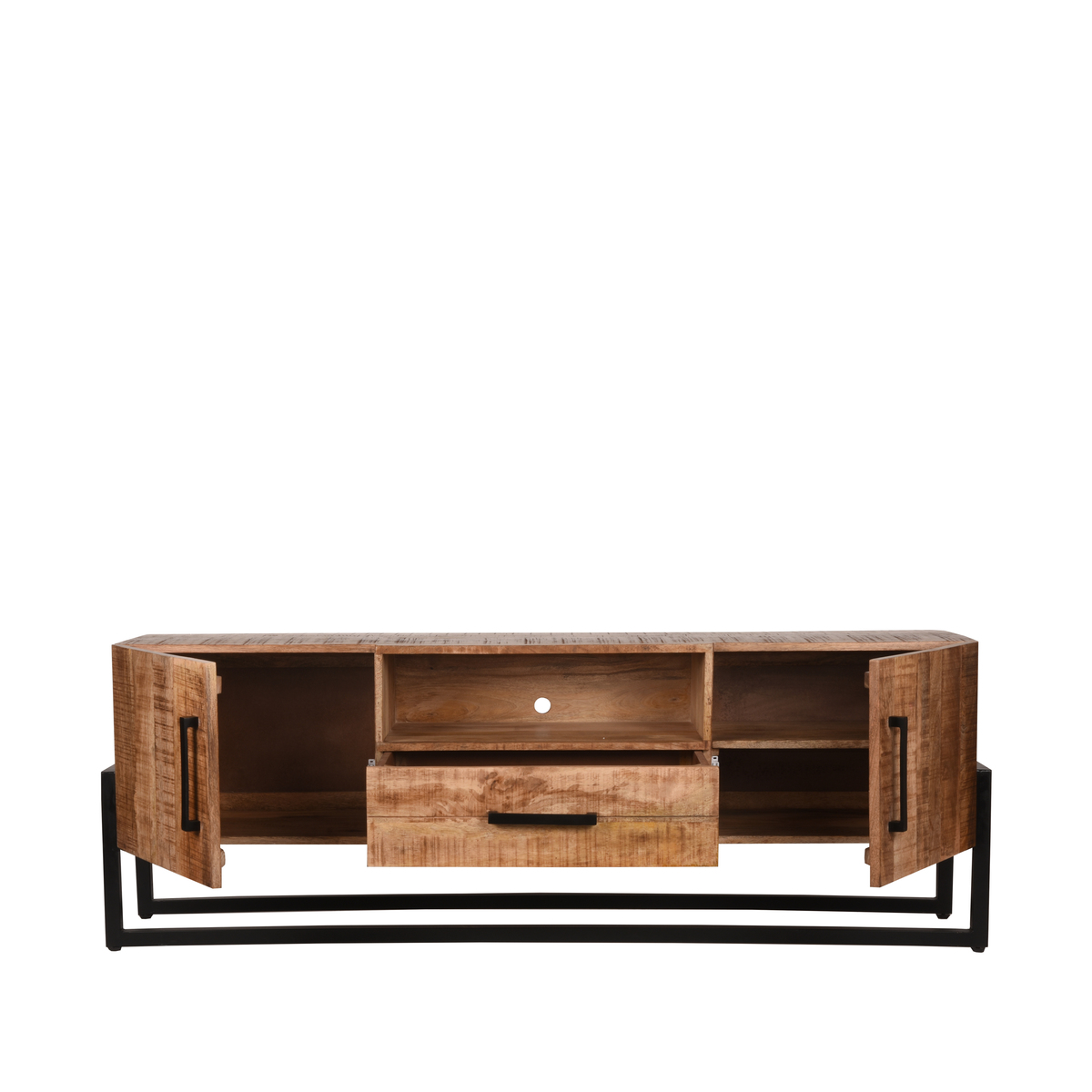 LABEL51 Tv-meubel Bolivia - Rough - Mangohout - 174 cm - Image 4