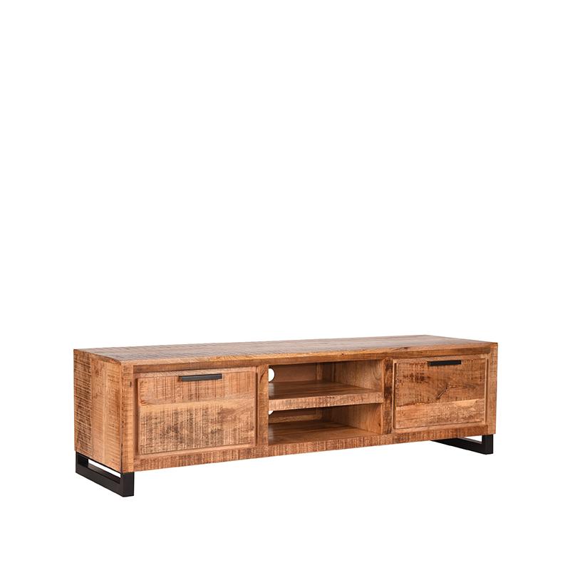 LABEL51 Tv-meubel Glasgow – Rough – Mangohout – 160 cm