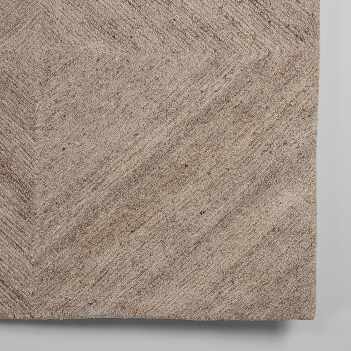LABEL51 Vloerkleden Blendy – Taupe – Wol – 160×230 cm