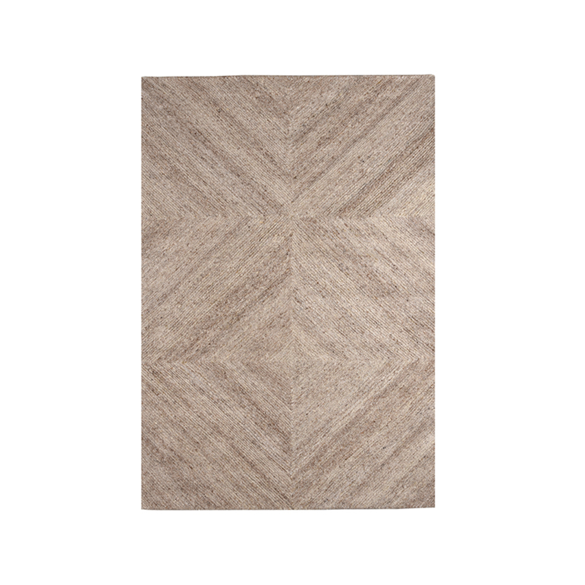 LABEL51 Vloerkleden Blendy – Taupe – Wol – 160×230 cm