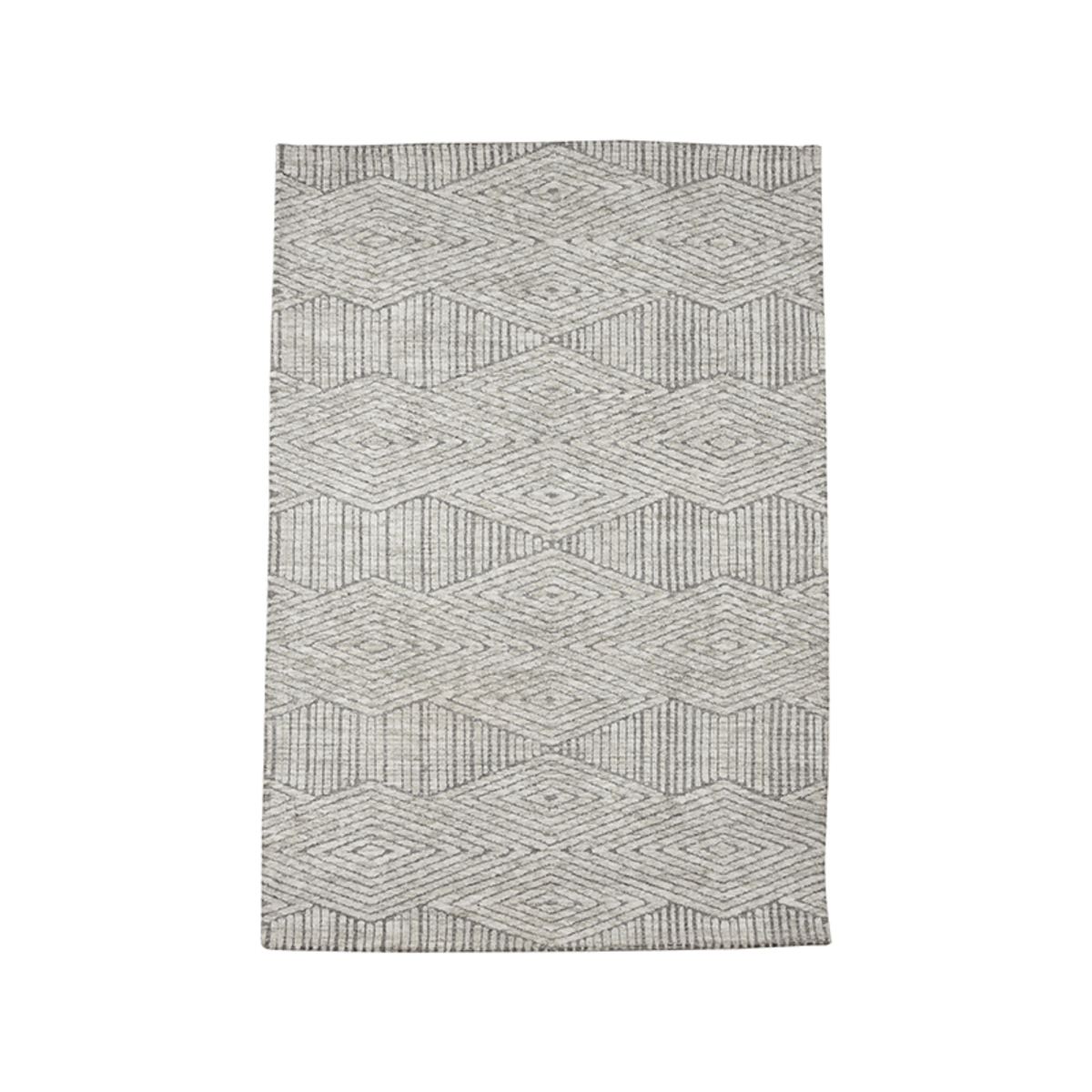 LABEL51 Vloerkleden Cosy – Grijs – Synthetisch – 160×230 cm