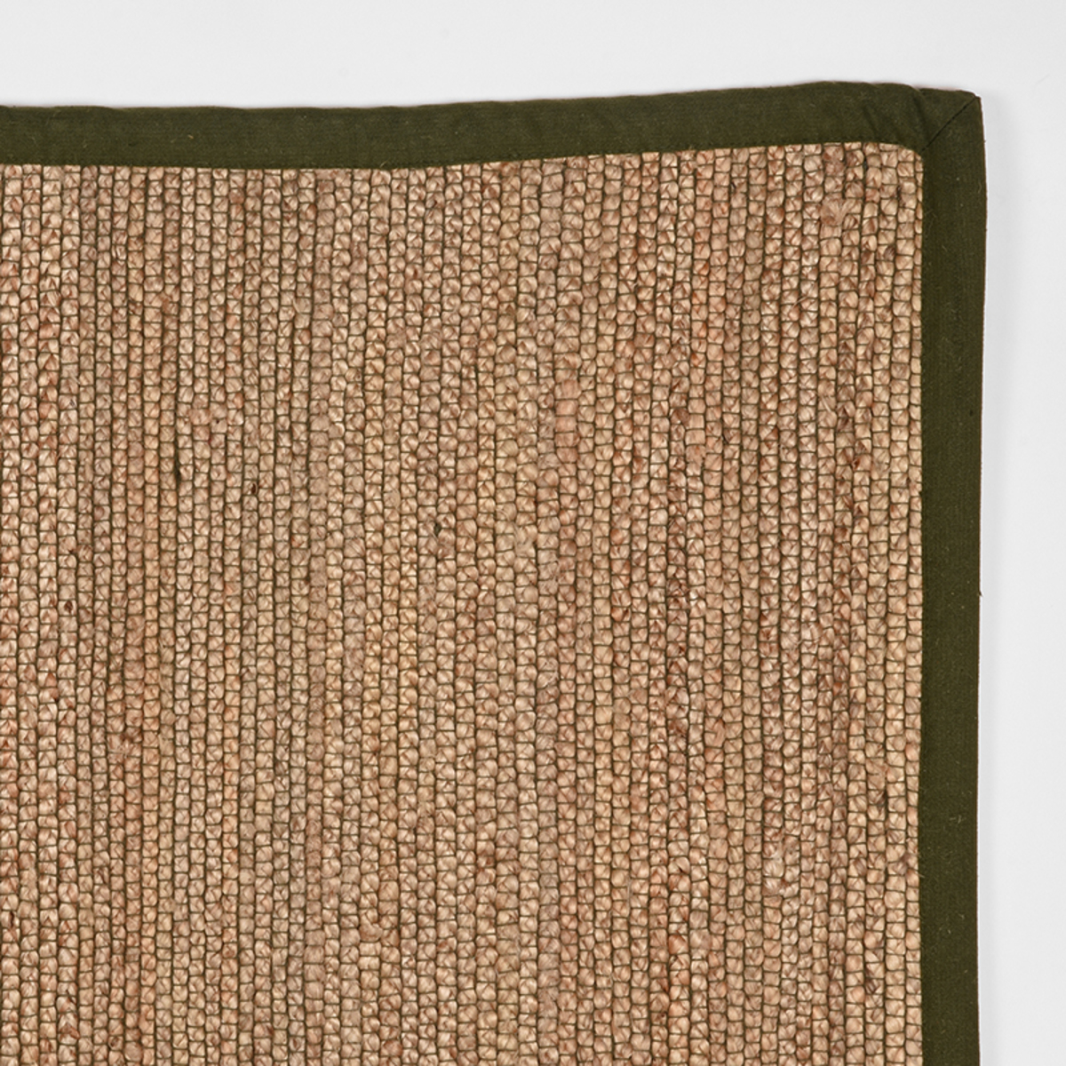 LABEL51 Vloerkleden Jute – Army green – Jute – 140×160 Cm