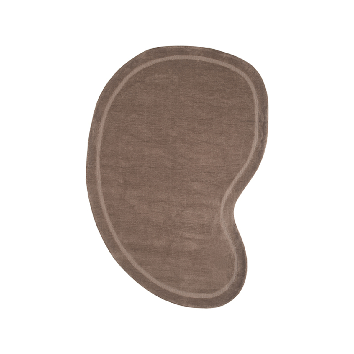 LABEL51 Vloerkleden Mody – Taupe – Synthetisch – 160×230 cm