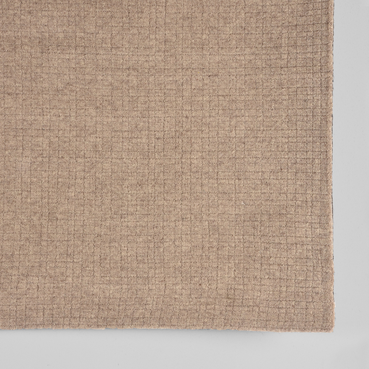 LABEL51 Vloerkleden Wolly – Taupe – Wol – 160×230 cm
