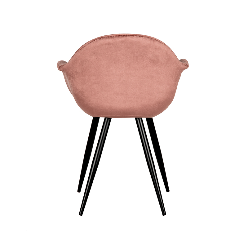 LABEL51 Eetkamerstoel Forli - Roze - Fluweel - Image 4
