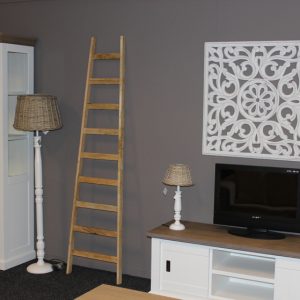 LABEL51 Tafellamp Toulouse – Wit – Hout
