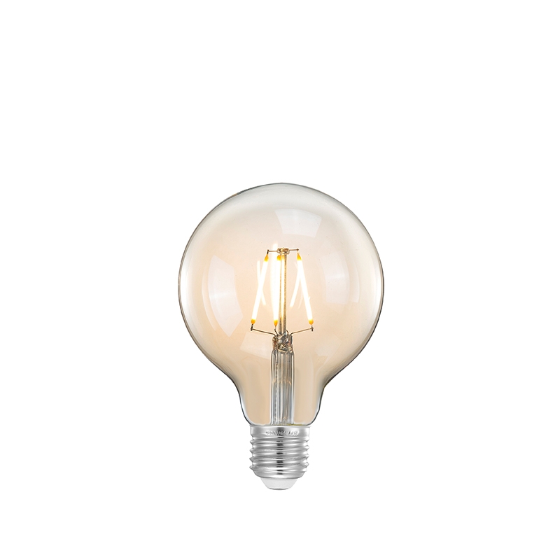 LABEL51 Lichtbron Led Kooldraadlamp Bol – Glas – L