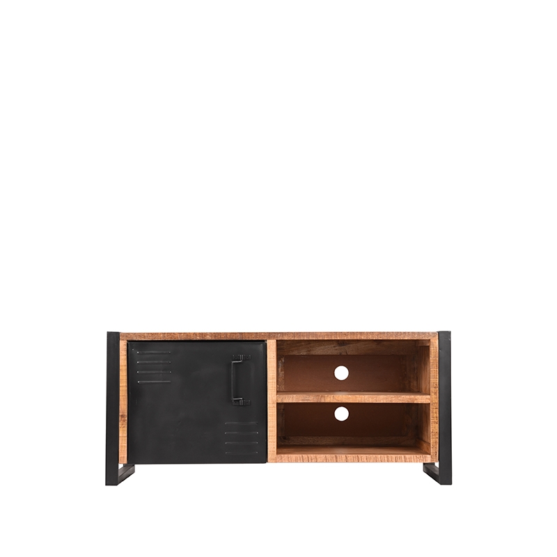 LABEL51 Tv-meubel Brussels - Rough - Mangohout - 115 cm - Image 4